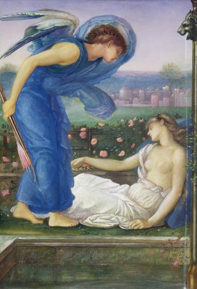 Cupidon et Psyché - Edward Burne Jones